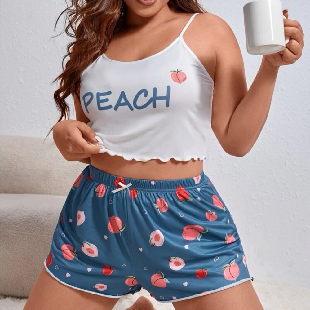 Peach PJ Set
